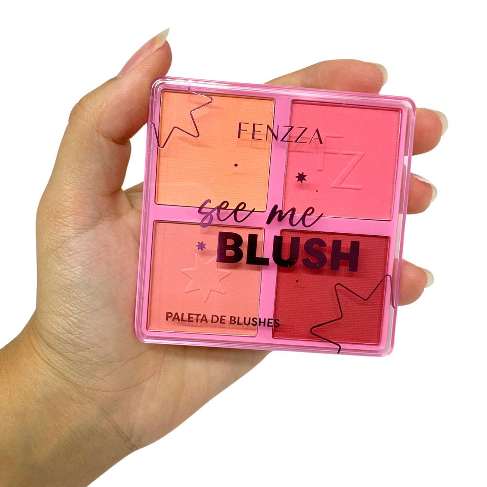 Paleta de Blush Crush Fenzza | Maquiagem Barata para Revenda