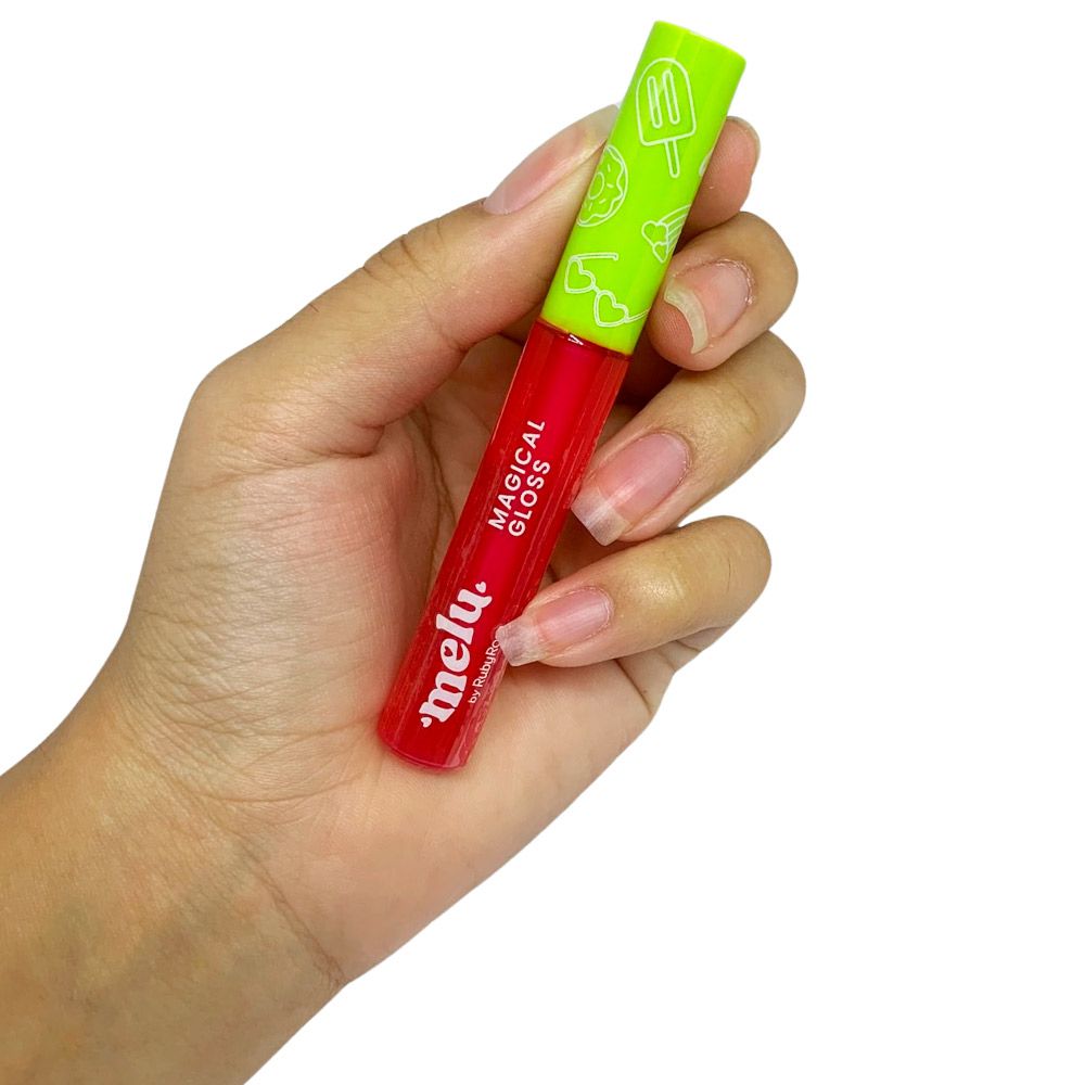 Gloss Labial Magical Gloss Melu Ruby Rose | Fornecedor Maquiagem