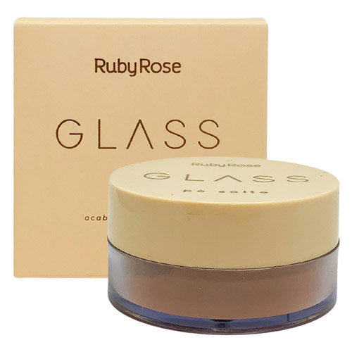 ポプリ　04 Pó Facial Solto GPT04 Glass Ruby Rose | Distribuidora Maquiagem