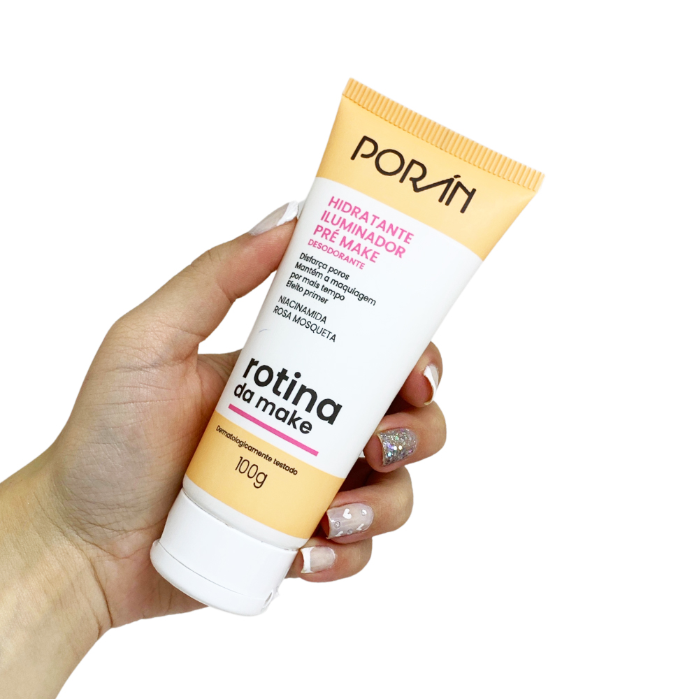 Poran - Hidratante Iluminador Pré Make Porán | Fashion Makeup