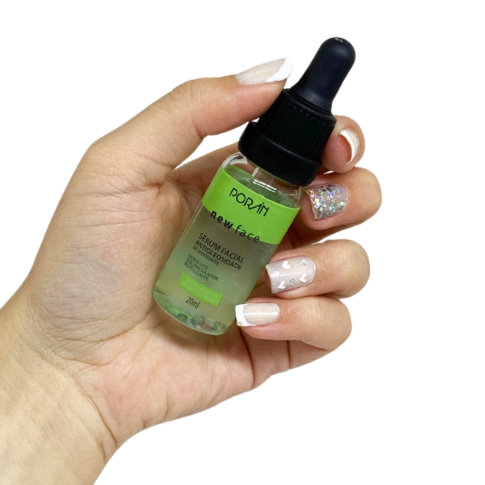 Sérum Facial New Face Antioleosidade Porán | Make Virtual