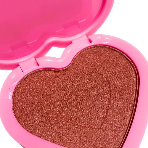 Blush Compacto Dopamine Shy Cheeks Ruby Rose | Fashion Makeup