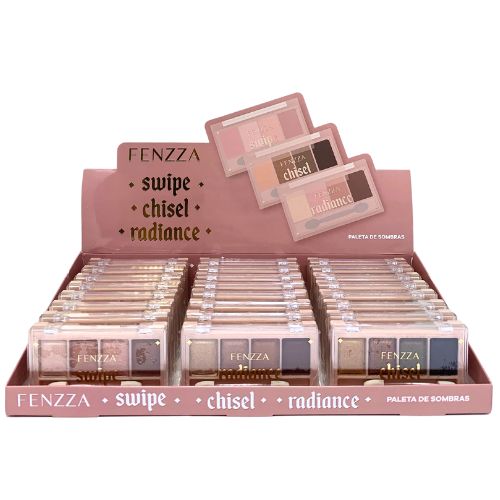 sコスメ PALETAS DE SOMBRA TIMELESS E MAGNETIC - Loja Fenzza Make Up