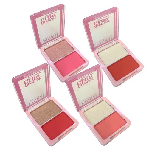 Paleta de Blush e Iluminador Forever Glow Pink 21 | Virtual Make