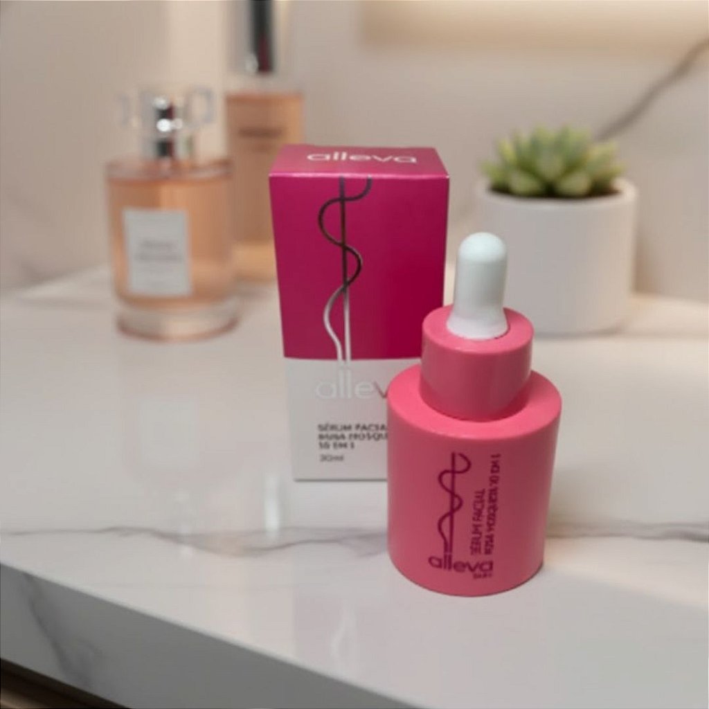 Sérum Facial Rosa Mosqueta 10 Em 1 Alleva Al7001 - para Estoque R
