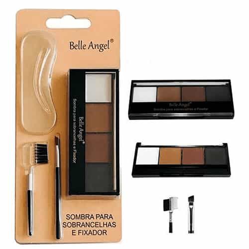 Belle Soufleuir レスペラ　5点セット Sombra para Sobrancelhas e Fixador Belle Angel B045 - Virtual Make