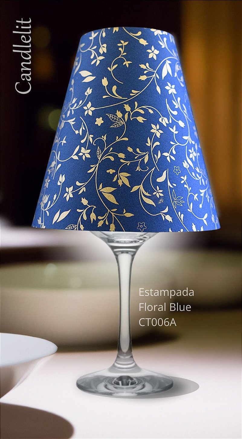 Estampada Floral Blue CT006A