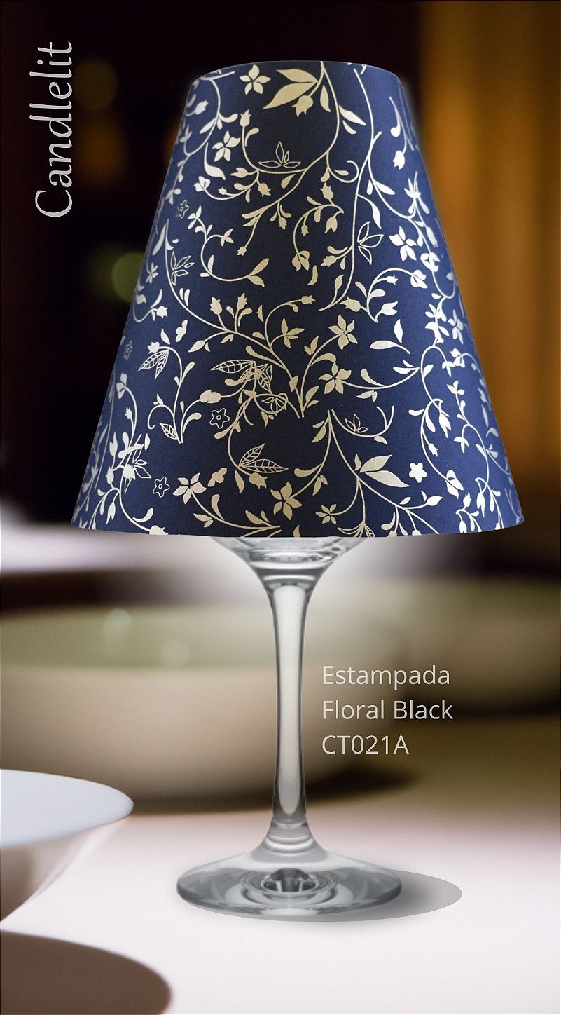 Estampada Floral Black CT021A