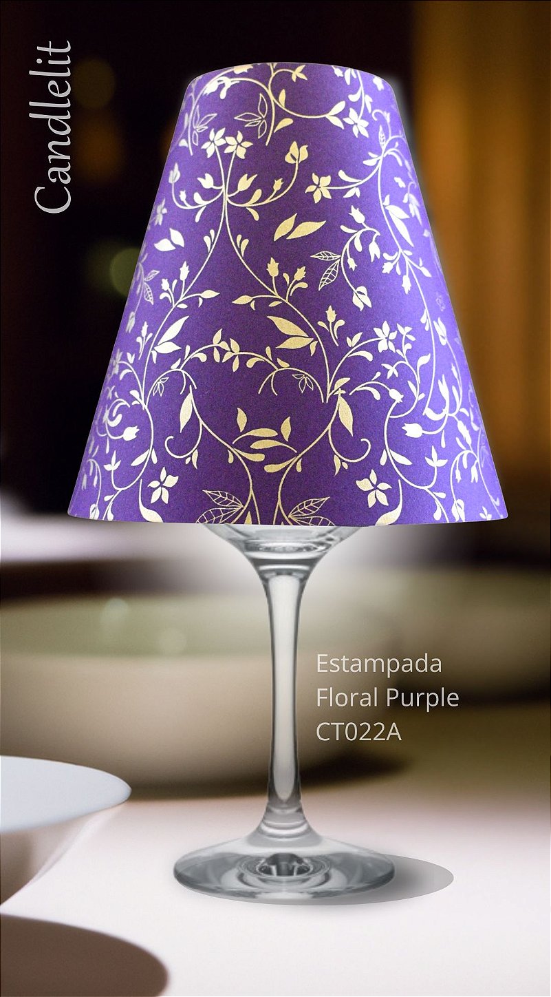 Estampada Floral Purple CT022A
