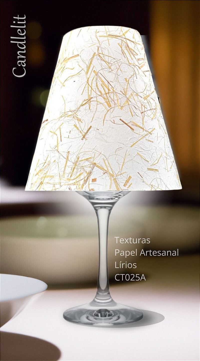 Texturas Papel Artesanal Lírios CT025A