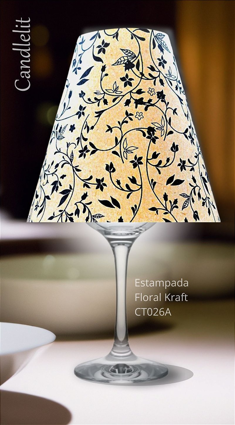 Estampada Floral Kraft CT026A