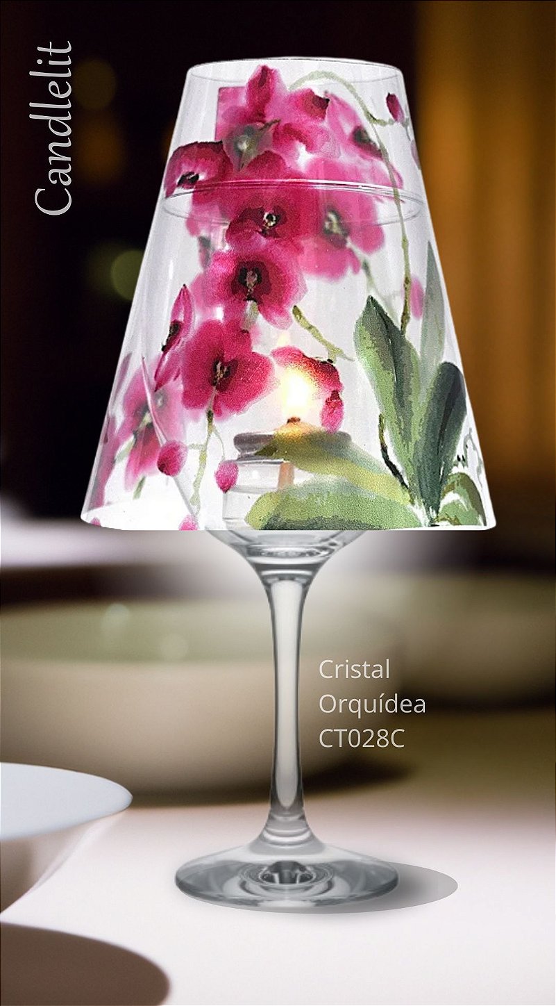 Cristal Orquídea CT028C