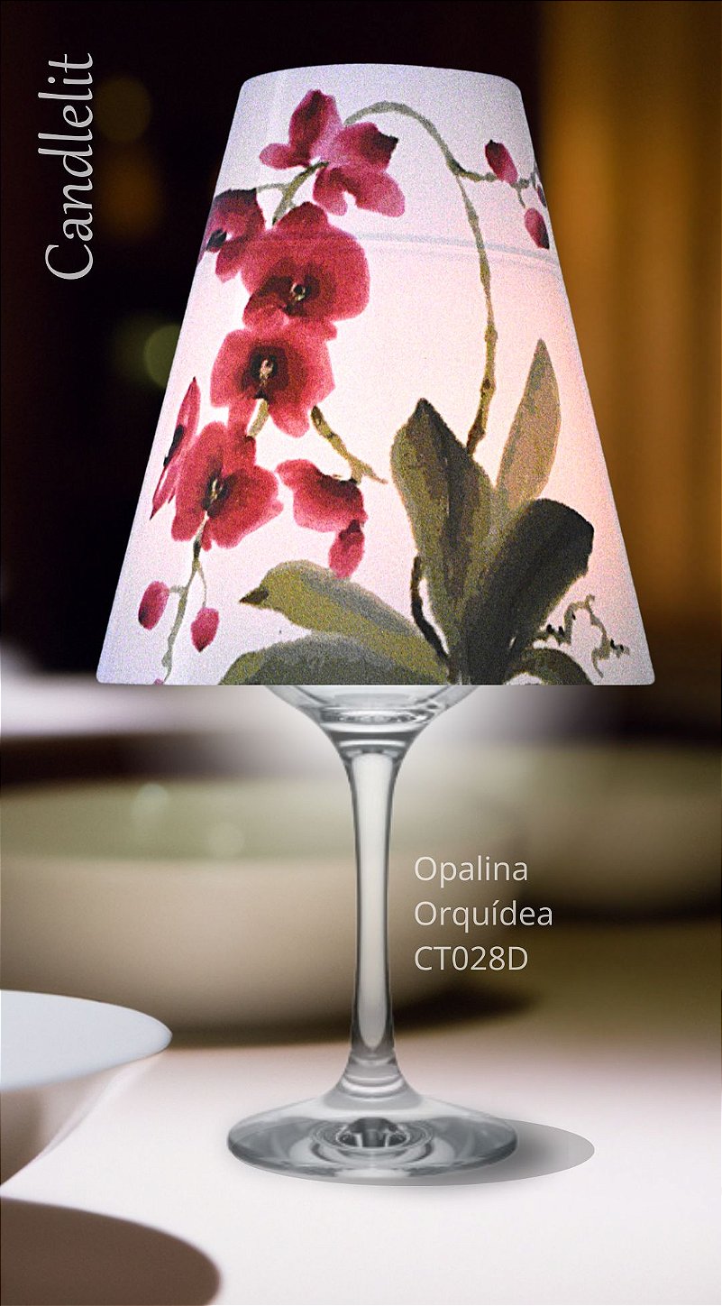Opalina Orquídea CT028D