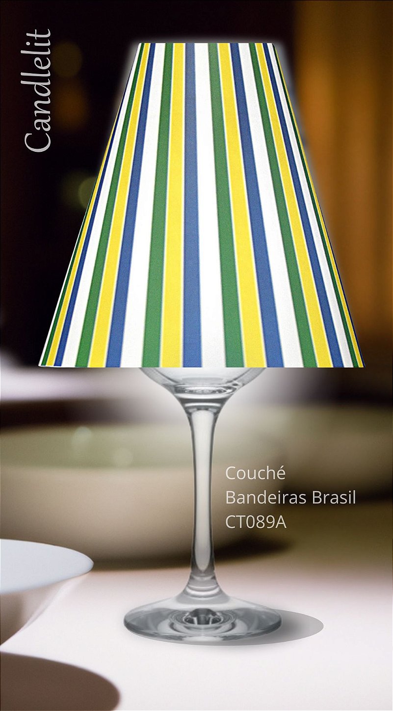 Couché Bandeiras Brasil CT089A