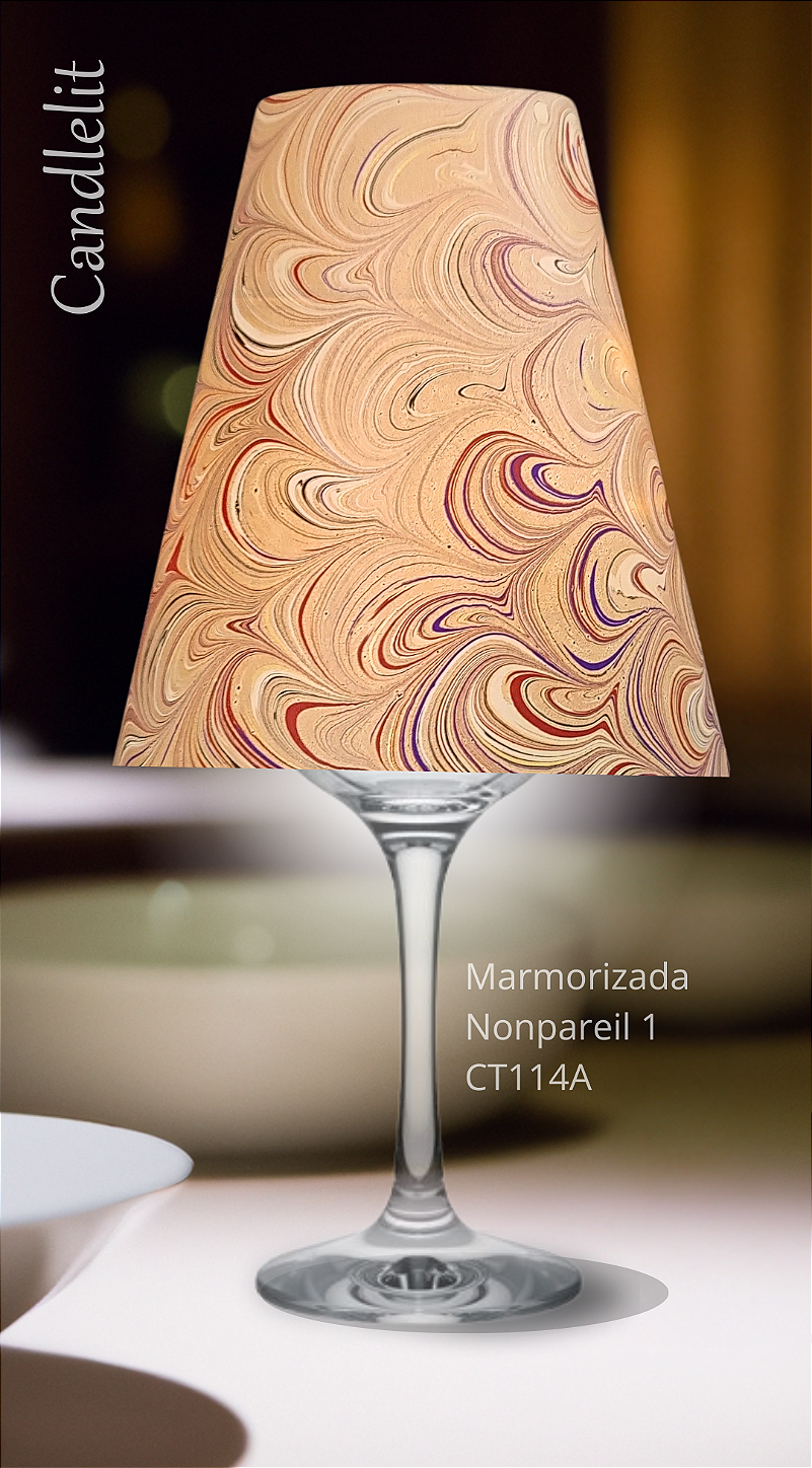 Cúpula Marmorizada Nonpareil 1 