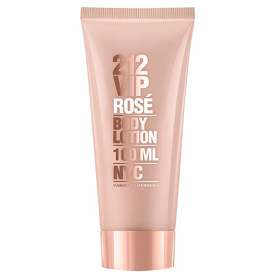 KIT PERFUME CAROLINA HERRERA 212 VIP ROSÉ EDP 80ml + BODY LOTION 100m ...