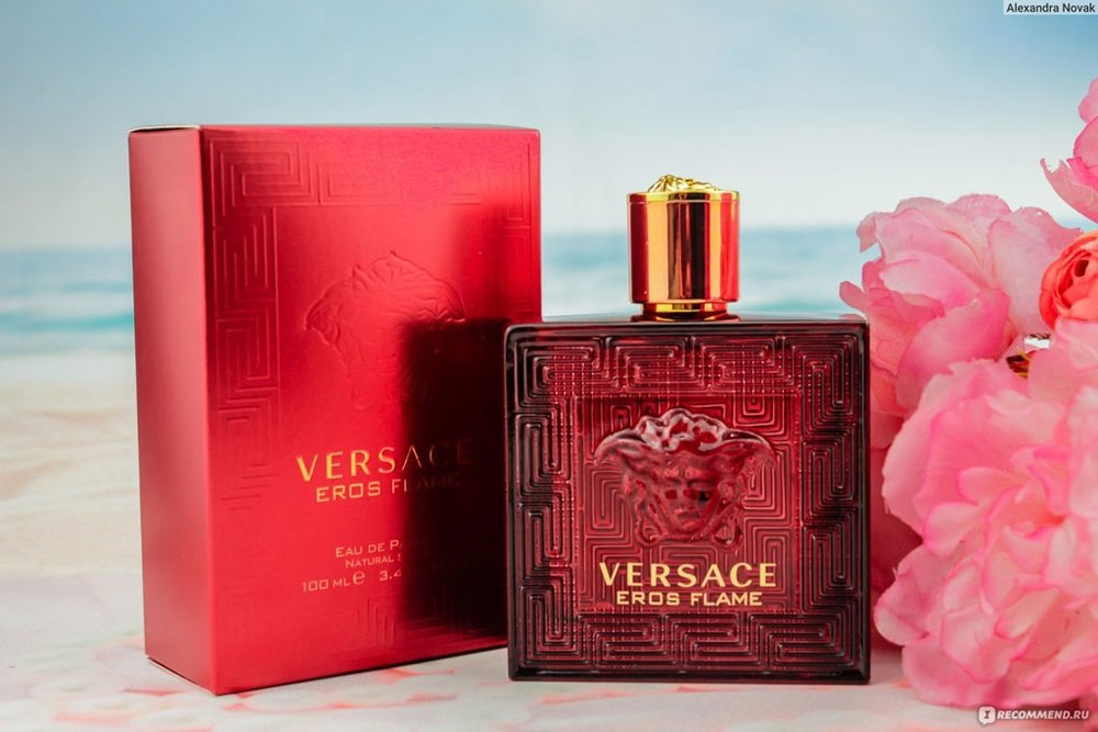 PERFUME VERSACE EROS FLAME EAU DE PARFUM MASCULINO A Joia As
