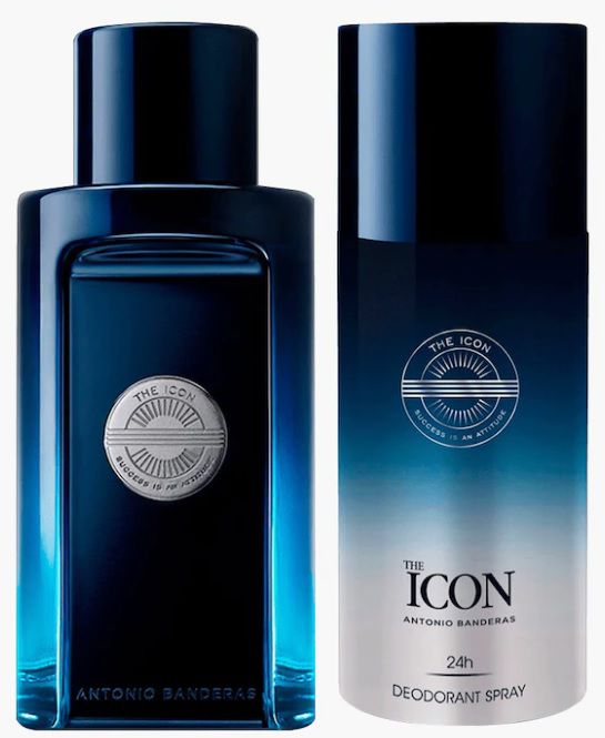 Kit Perfume Antonio Banderas The Icon Masculino Eau De Toilette - A Joia -  As Melhores Opções de Presentes