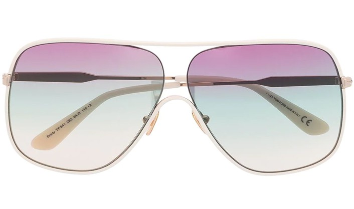 ÓCULOS DE SOL TOM FORD AVIADOR TF841 28Z 64 FEMININO - A Joia - As