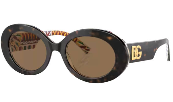 Óculos De Sol Dolce & Gabbana DG4448 3217/73 51 Feminino - A Joia