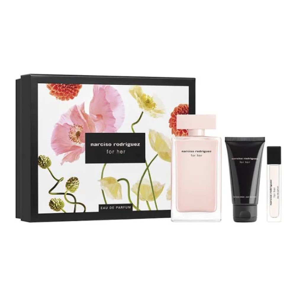 KIT PERFUME NARCISO RODRIGUEZ NOIR FOR HER EUA DE TOILETTE - A