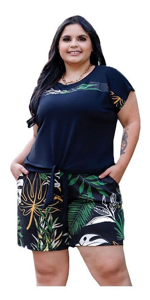 blusinhas de verao plus size