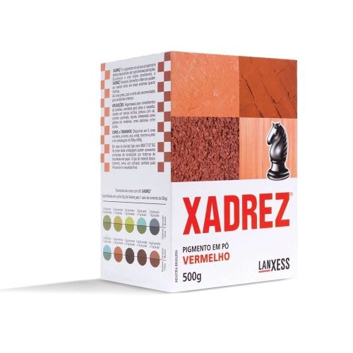 Pó Xadrez Vermelho 500G na Elos