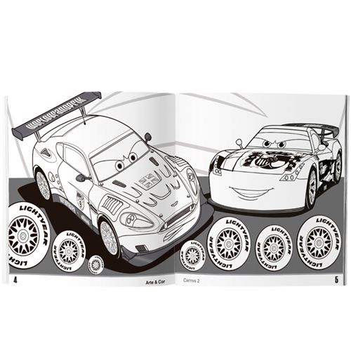 Carros 2 - Livro a Cores com Jogos e Actividades - Vários - Compra