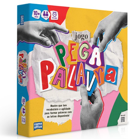 Jogo Pega Palavras - Adoleta Brinquedos Educativos