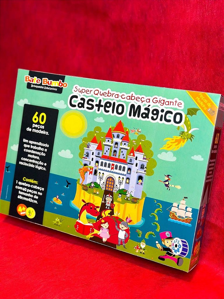 Quebra-Cabeça 3D Castelo