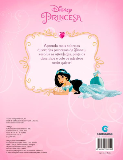 Os Meus Autocolantes Para Colorir : Princesas - Brochado - Hemma