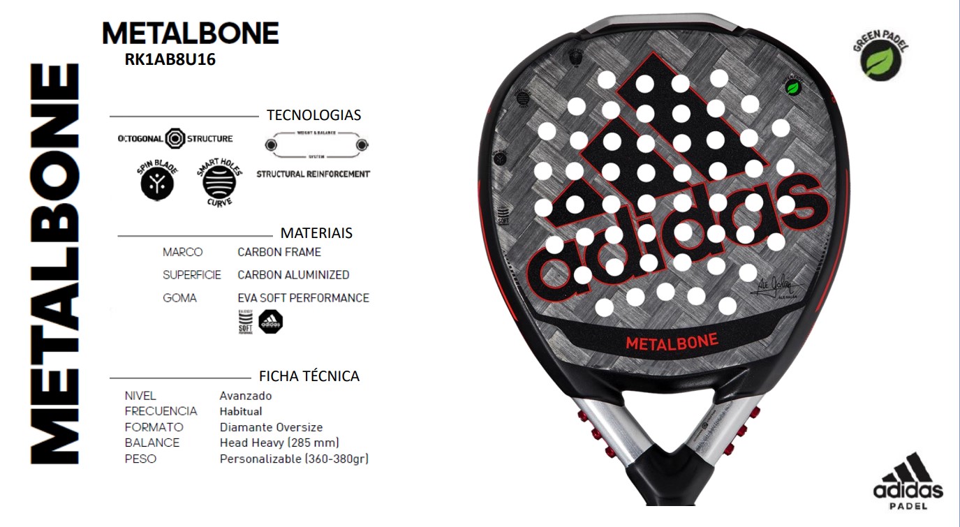 raquete adidas metalbone