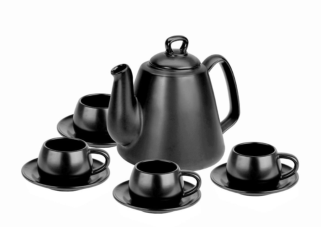 Ceraflame Ceramic Tea Kettle - Black