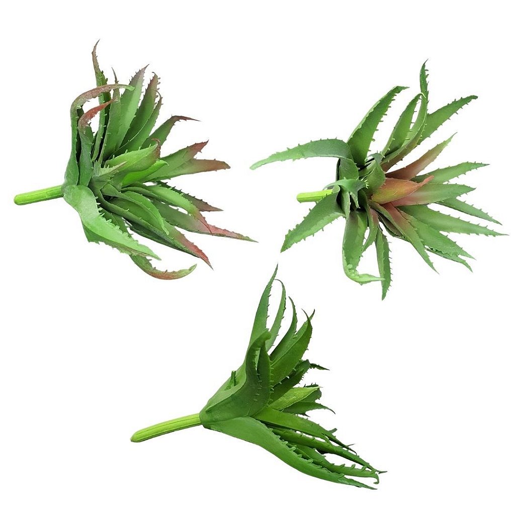 Suculenta Aloe Vera Mini Artificial Babosa para Arranjos - Verde Garden -  Tudo para seu Paisagismo
