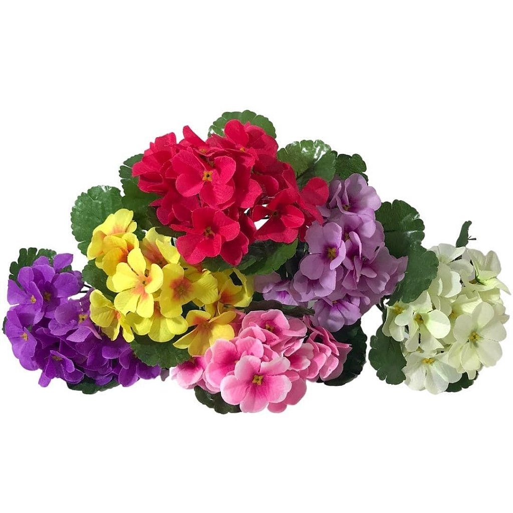 Buquê Flor Violeta Artificial 18cm Para Decoração 6 Cores - Verde Garden -  Tudo para seu Paisagismo