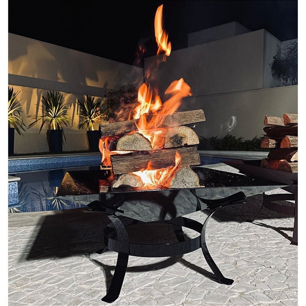 Lareira externa - Tacho Corten - Eco Flame Garden