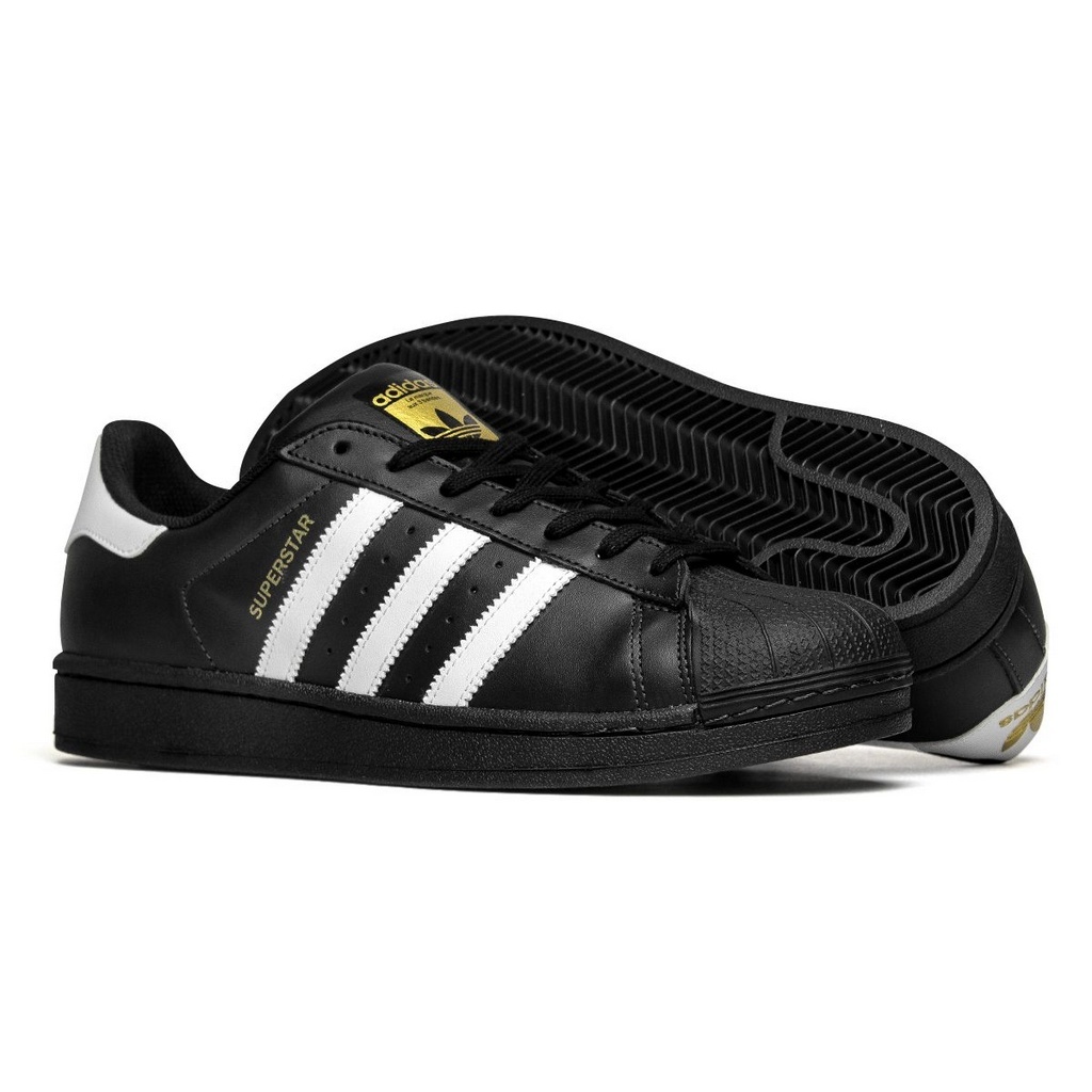 adidas superstar preto branco