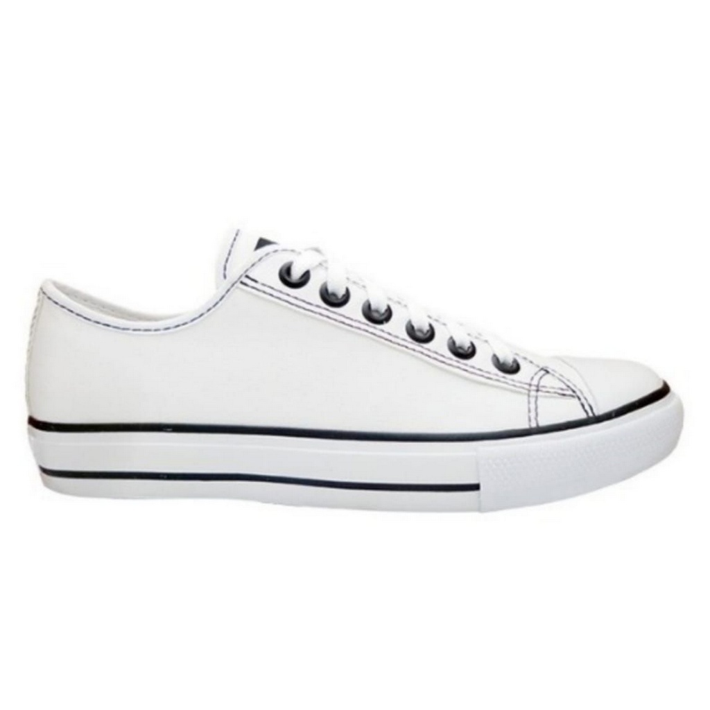 all star branco com listra vermelha