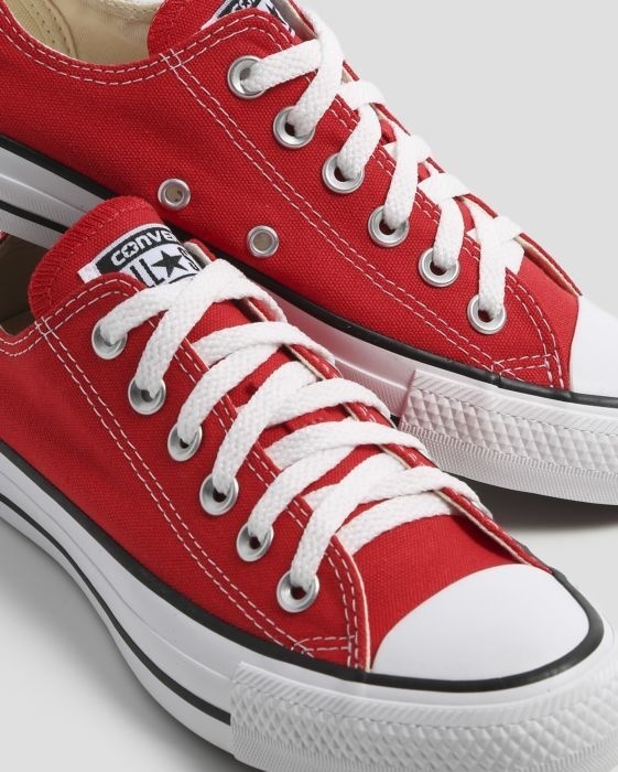 converse all star vermelho