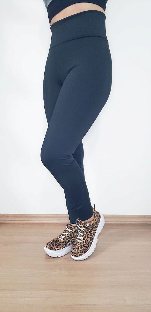 Legging Meia Cinta Power