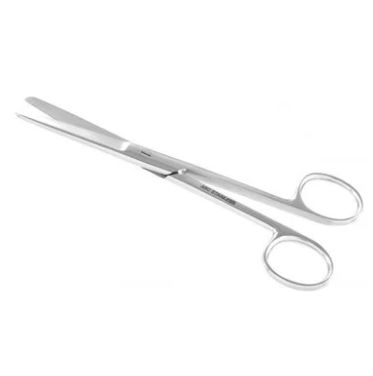 Tesoura Cirurgica 15 Cm Reta R/R P/ Uso Geral - Abc Instruments