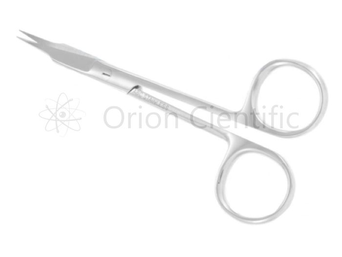 Tesoura Goldman Fox 13Cm Serril. P/Periodontia Curva - Abc Instruments