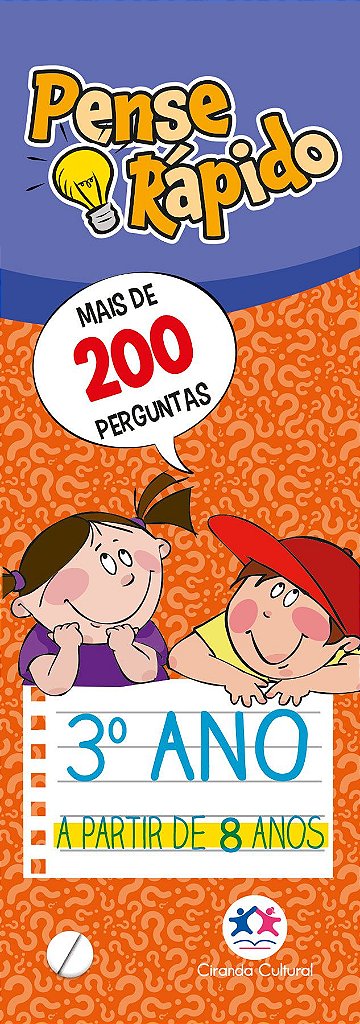 Pense Rápido - Charadas a Partir de 6 Anos - Atacado de Livros