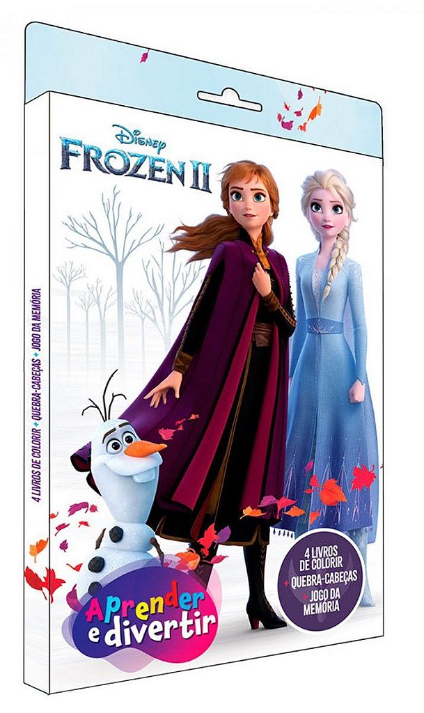 Disney - Diversão com quebra-cabeça Frozen - Ed. Online