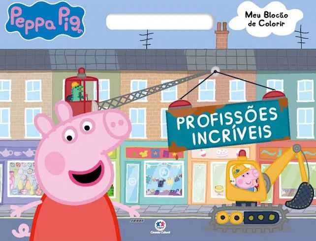 Peppa Pig - Revista de Atividades Para Colorir - Atacado de Livros