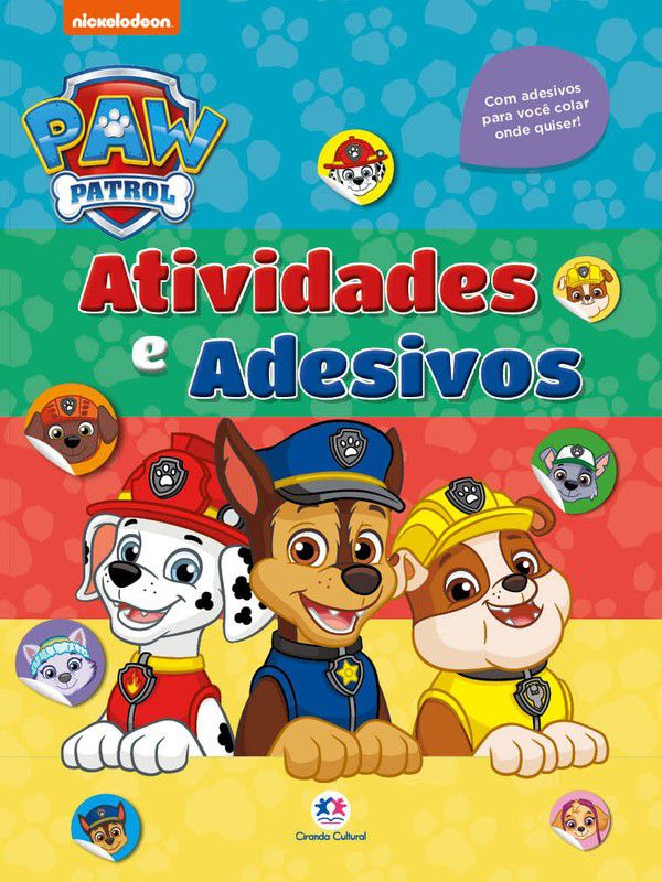 Patrulha Canina - Livro De Atividades Para Colorir - Livraria