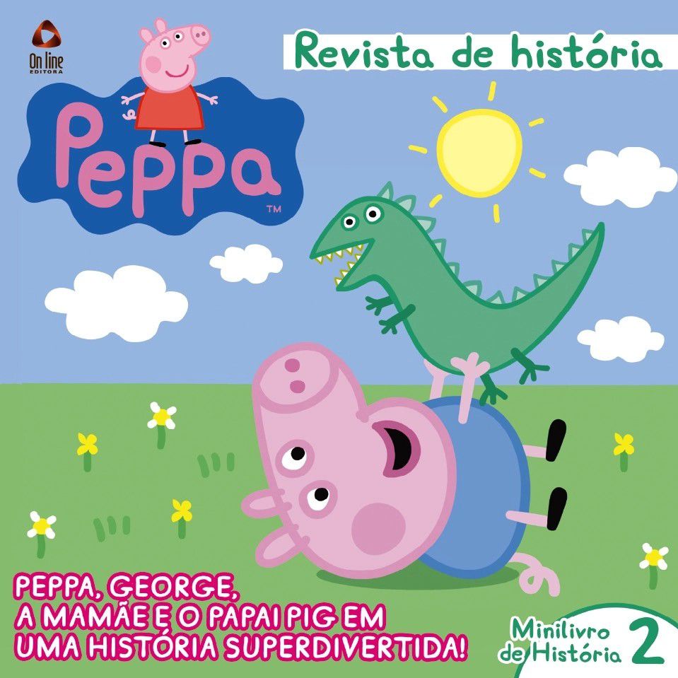 Brinquedo Jogo Pedagógico Kit De Atividades Peppa Pig