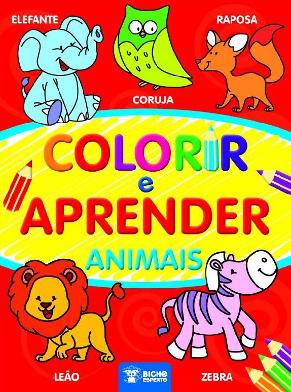 Coleção Colorir e Aprender Animais Promoção Oferta