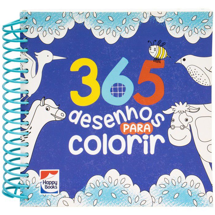 Livro Infantil 365 Desenhos Para Colorir Peppa Pig