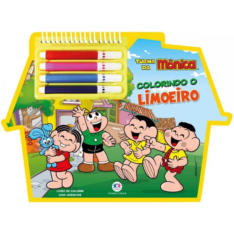 Colorir TURMA DA MÔNICA